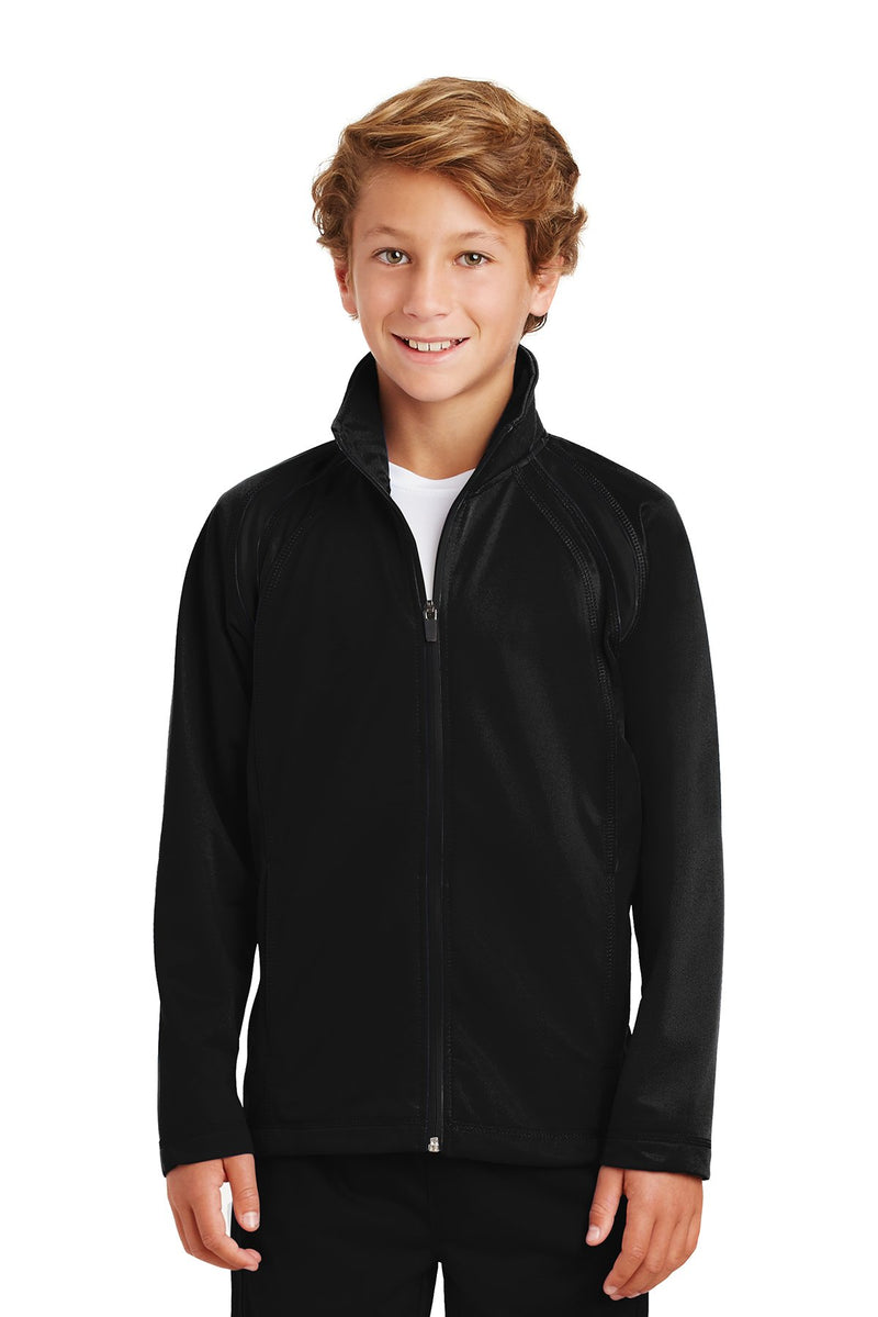 Sport-Tek Youth Tricot Track Jacket