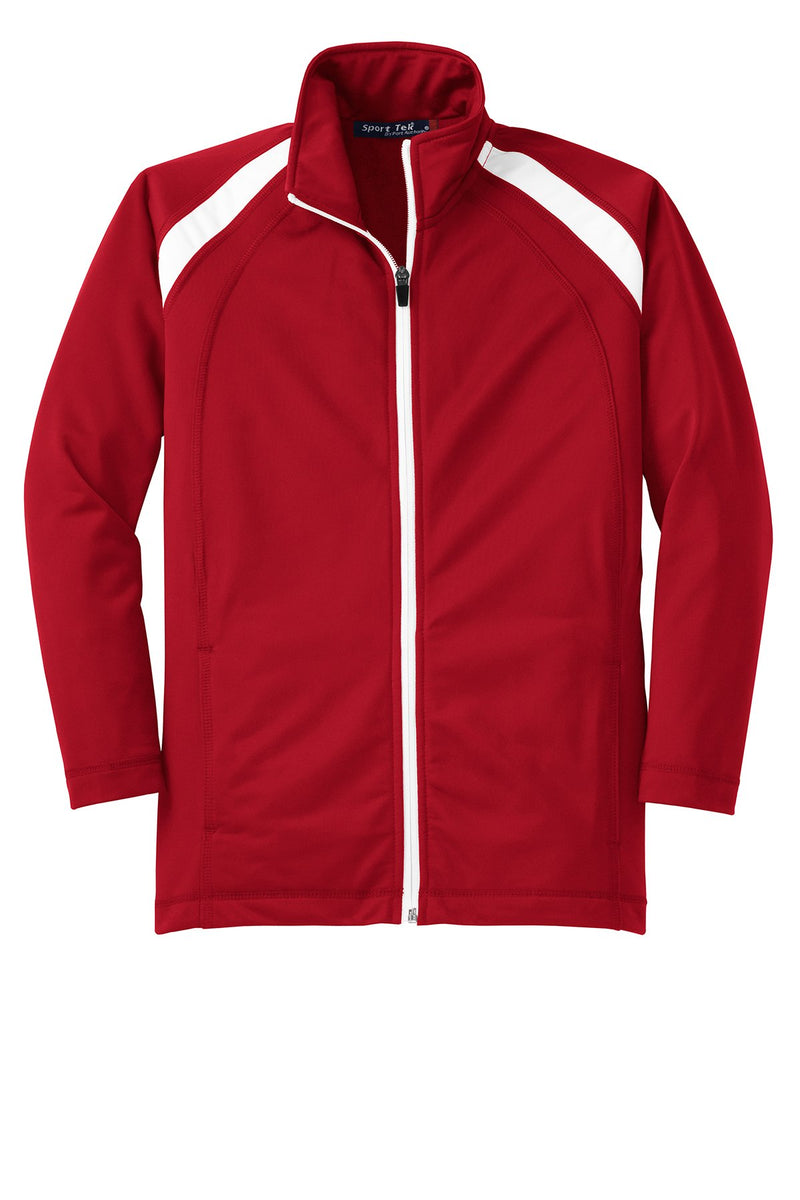 Sport-Tek Youth Tricot Track Jacket