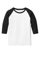 Gildan Heavy Cotton Youth 3/4-Sleeve Raglan T-Shirt. 5700B
