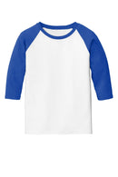 Gildan Heavy Cotton Youth 3/4-Sleeve Raglan T-Shirt. 5700B