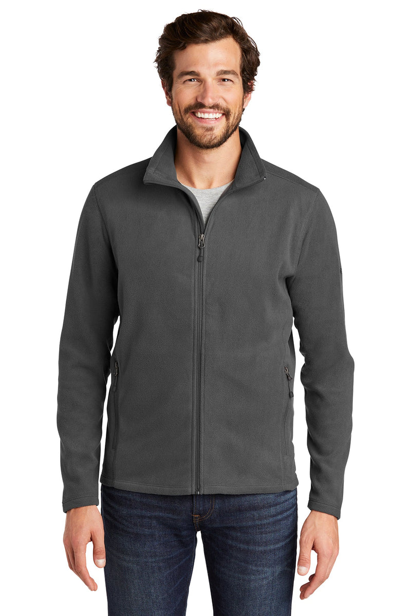 Eddie Bauer Full-Zip Microfleece Jacket EB224 | Grey Steel