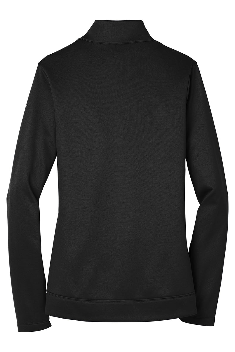 Nike Ladies Therma-FIT Full-Zip Fleece NKAH6260 | Black