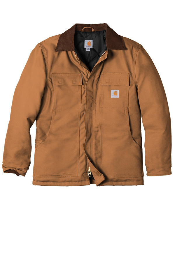 CT Duck Traditional Coat CTC003 | Carhartt Brown