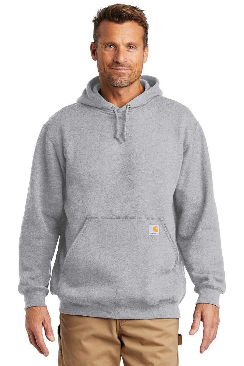 Carhartt Midweight Hooded Sweatshirt CTK121 | Heather Grey Color