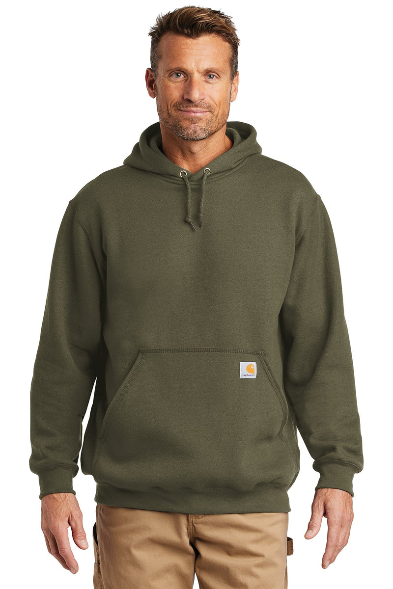 Carhartt Midweight Hooded Sweatshirt CTK121 | Moss Color