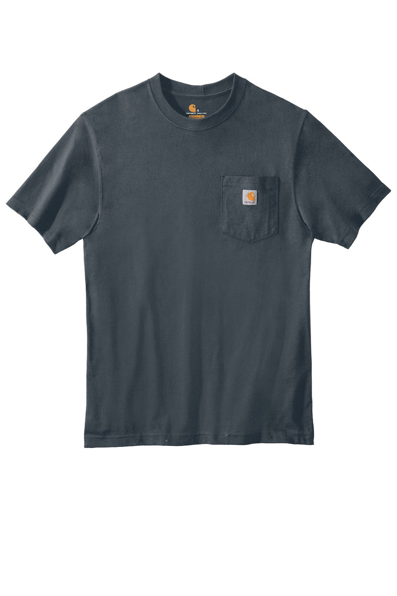 Carhartt ® Tall Workwear Pocket Short Sleeve T-Shirt CTTK87 | Bluestone