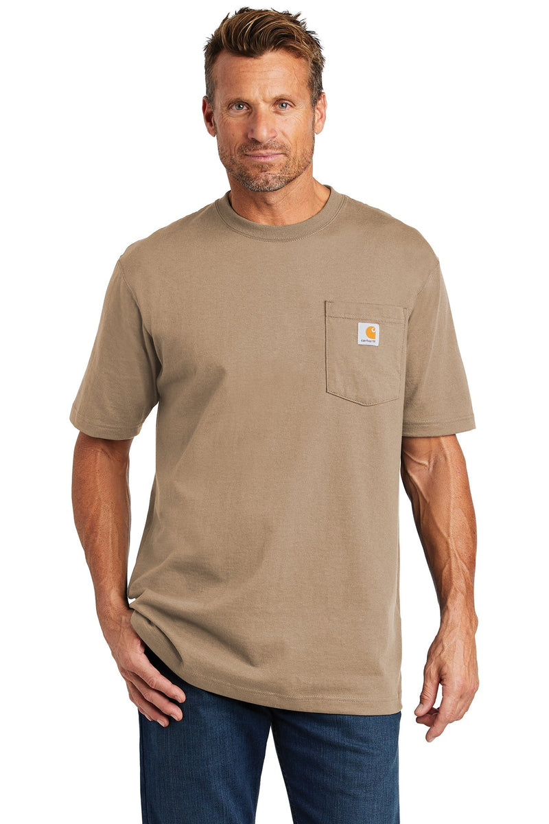 Carhartt ® Tall Workwear Pocket Short Sleeve T-Shirt CTTK87 | Desert