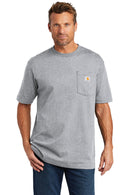Carhartt ® Tall Workwear Pocket Short Sleeve T-Shirt CTTK87 | Heather Grey