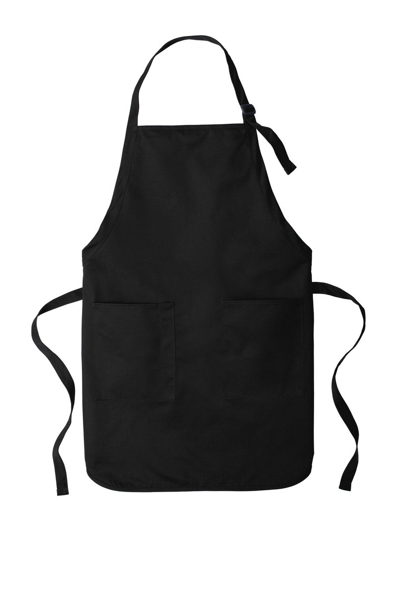 Port Authority Full-Length Two-Pocket Bib Apron. A600