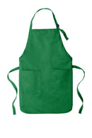 Port Authority Full-Length Two-Pocket Bib Apron. A600