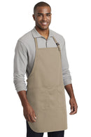 Port Authority Full-Length Two-Pocket Bib Apron. A600