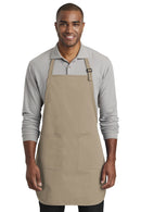 Port Authority Full-Length Two-Pocket Bib Apron. A600