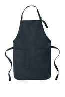 Port Authority Full-Length Two-Pocket Bib Apron. A600