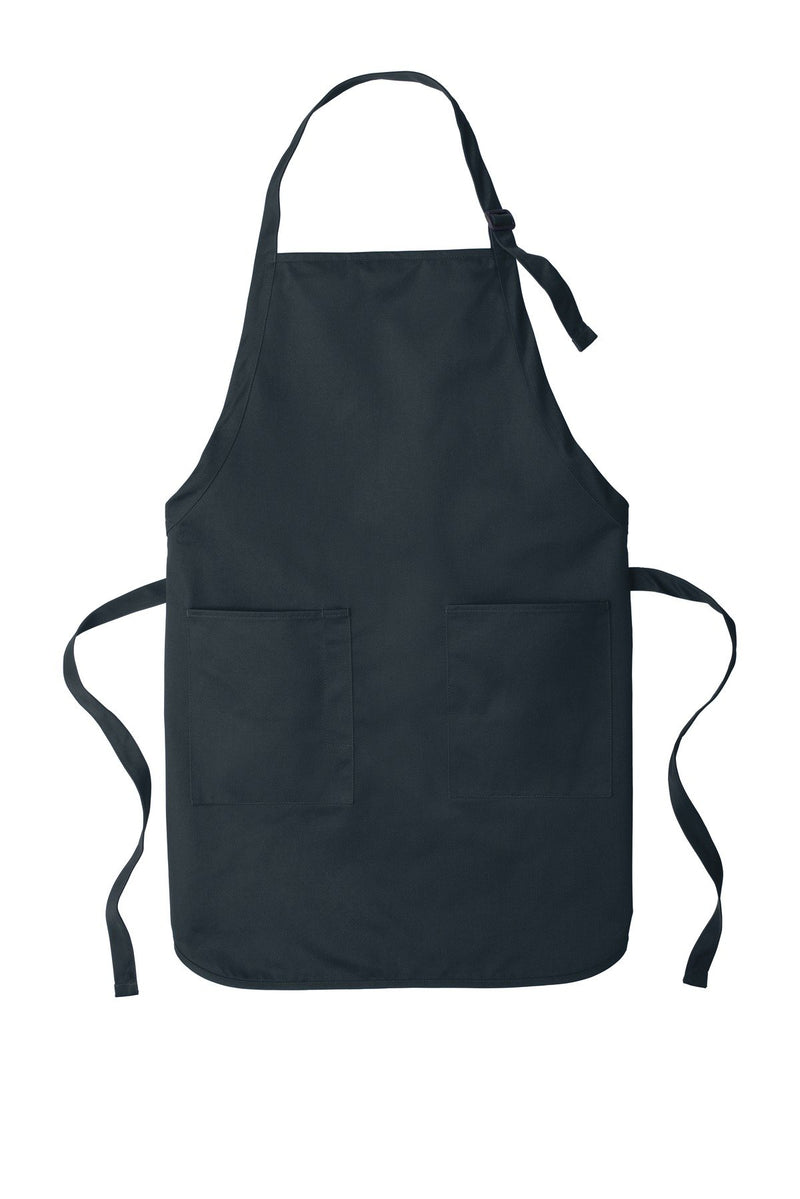 Port Authority Full-Length Two-Pocket Bib Apron. A600