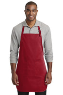Port Authority Full-Length Two-Pocket Bib Apron. A600