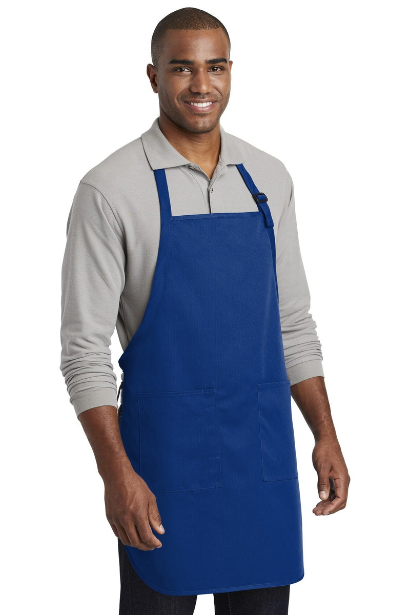 Port Authority Full-Length Two-Pocket Bib Apron. A600