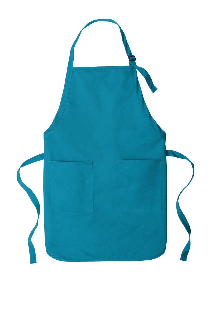Port Authority Full-Length Two-Pocket Bib Apron. A600