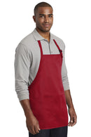 Port Authority Medium-Length Two-Pocket Bib Apron. A601