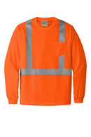 CornerStone ANSI 107 Class 2 Mesh Long Sleeve Tee. CS201
