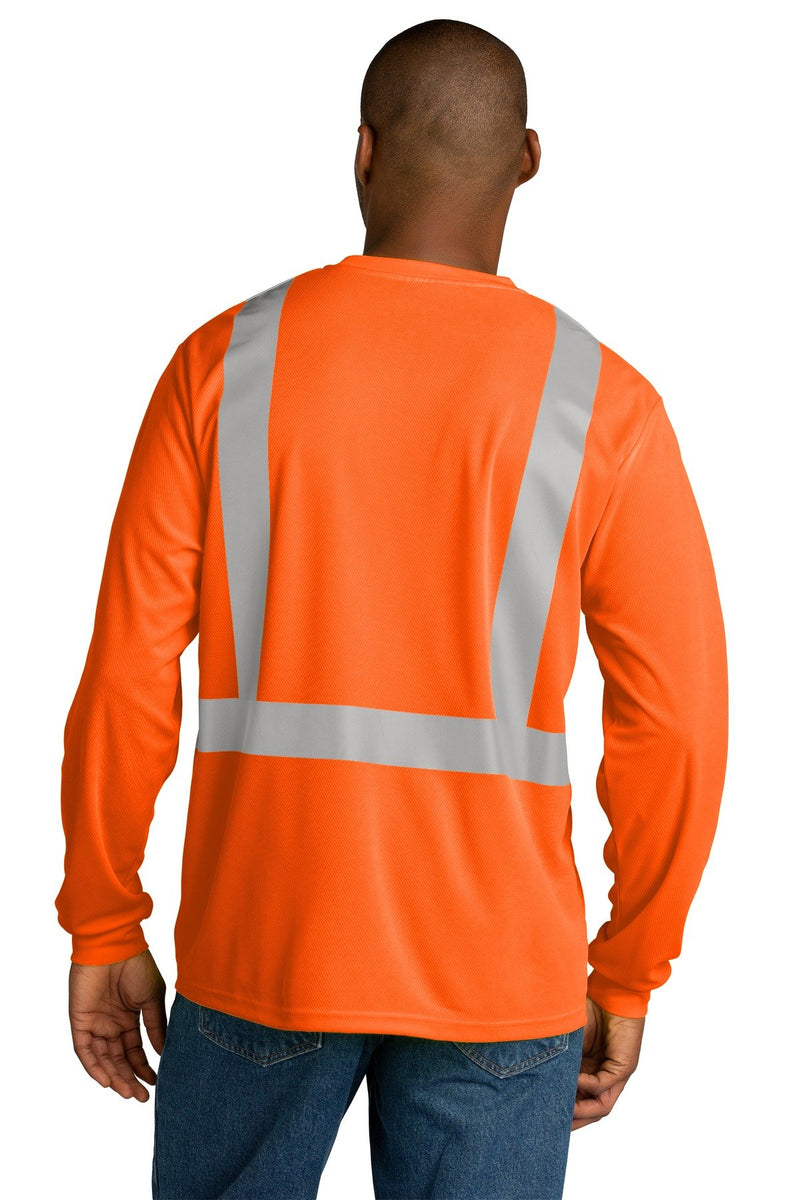 CornerStone ANSI 107 Class 2 Mesh Long Sleeve Tee. CS201