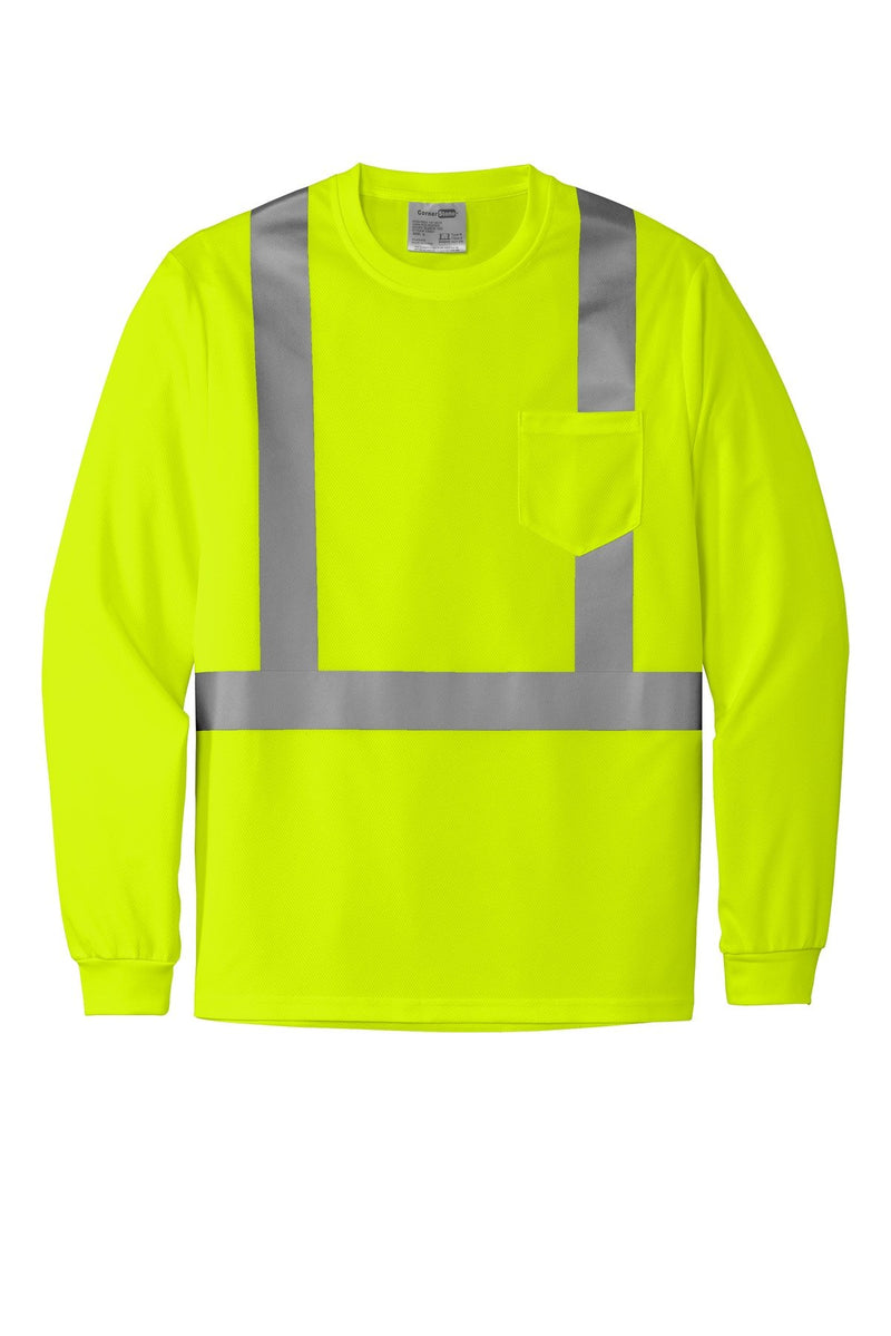 CornerStone ANSI 107 Class 2 Mesh Long Sleeve Tee. CS201