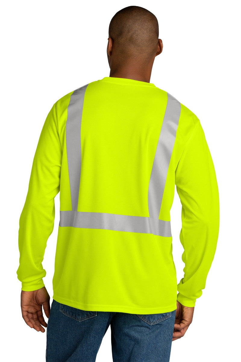 CornerStone ANSI 107 Class 2 Mesh Long Sleeve Tee. CS201