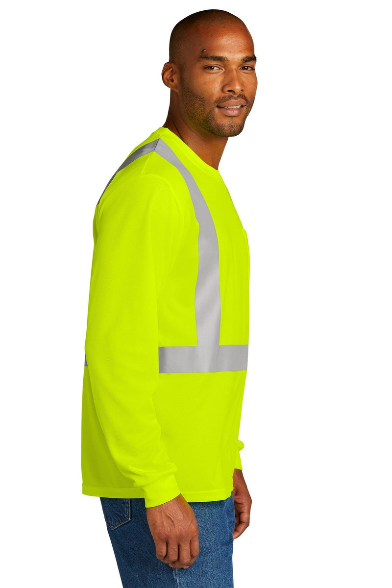 CornerStone ANSI 107 Class 2 Mesh Long Sleeve Tee. CS201