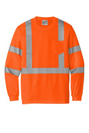 CornerStone ANSI 107 Class 3 Mesh Long Sleeve Tee. CS203