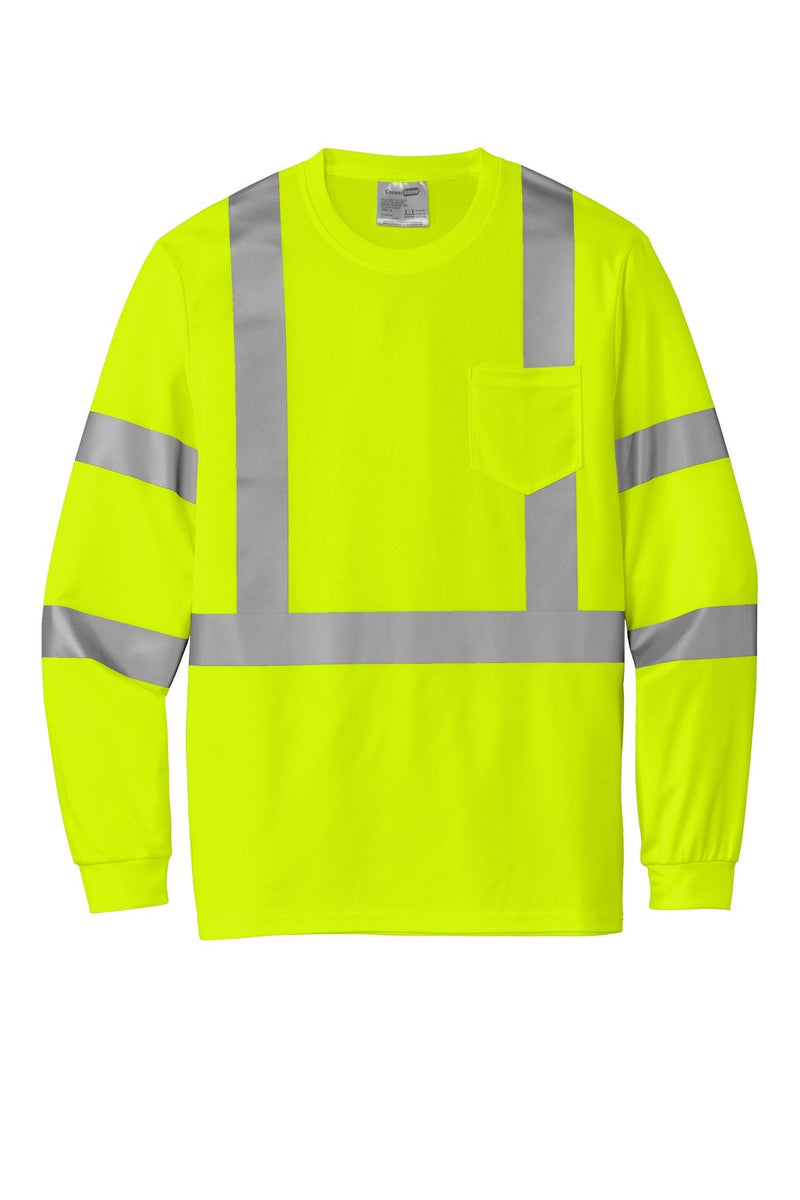 CornerStone ANSI 107 Class 3 Mesh Long Sleeve Tee. CS203