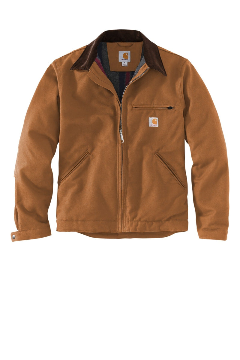 Carhartt Duck Detroit Jacket CT103828 Carhartt Brown