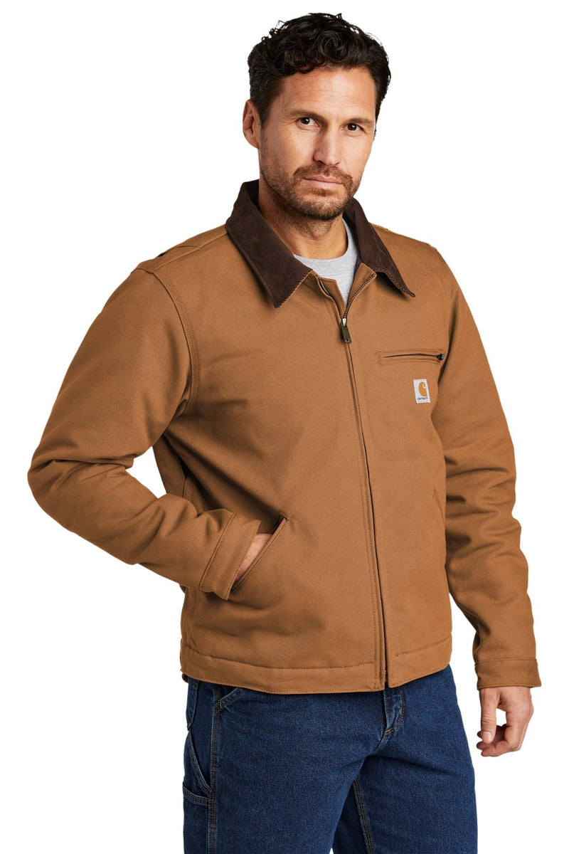 Carhartt Duck Detroit Jacket CT103828 Carhartt Brown