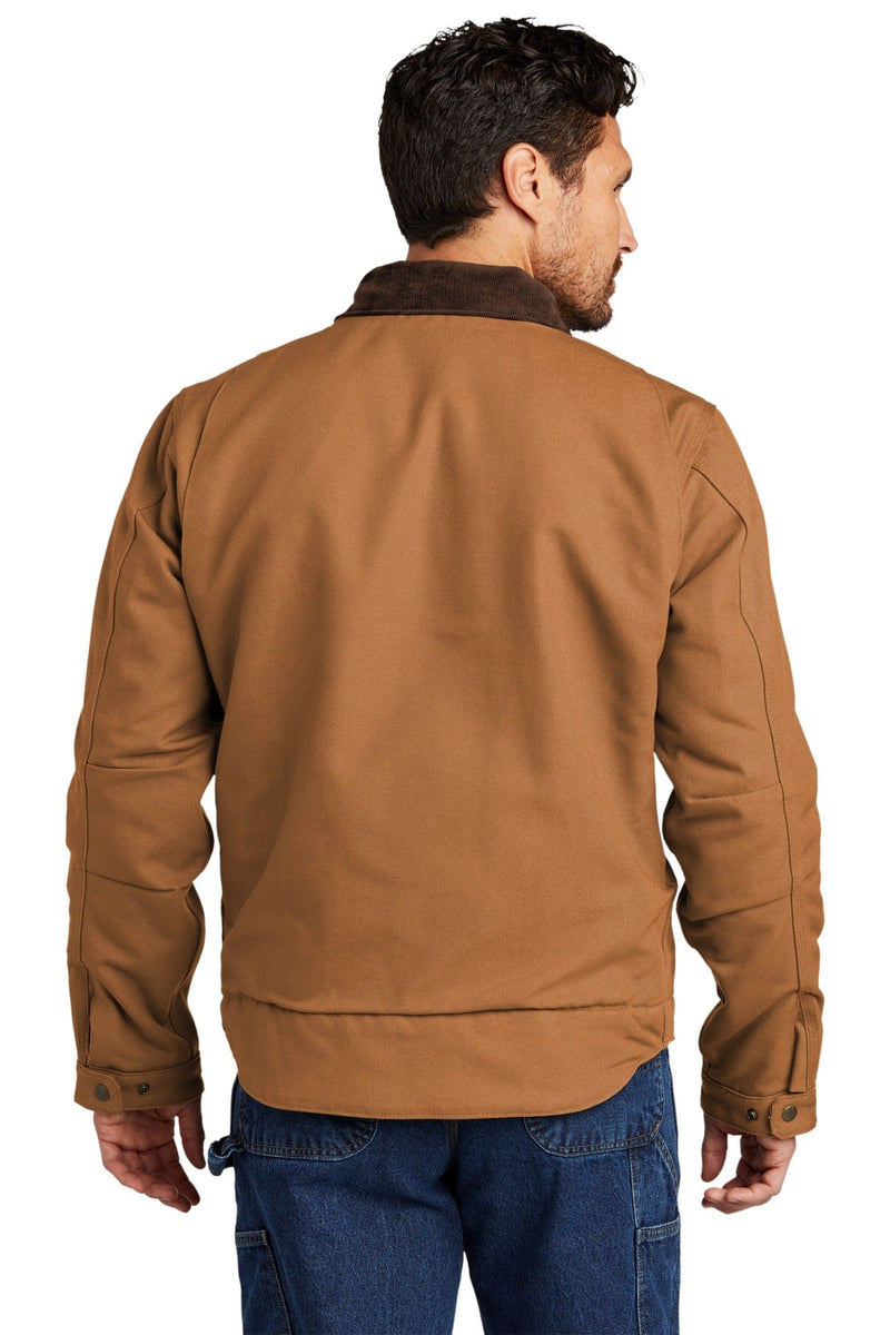 Carhartt Duck Detroit Jacket CT103828 Carhartt Brown