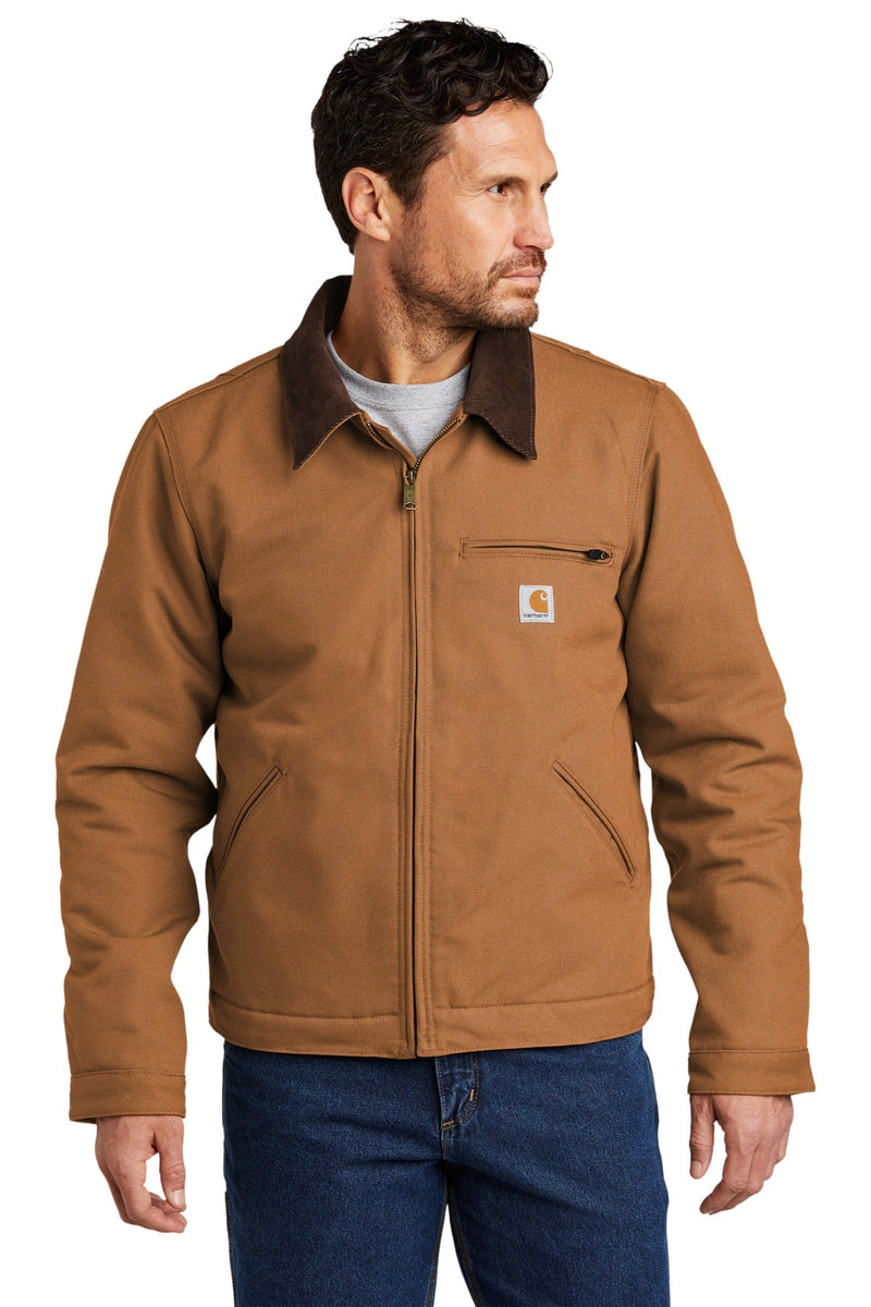 Carhartt Duck Detroit Jacket CT103828 Carhartt Brown