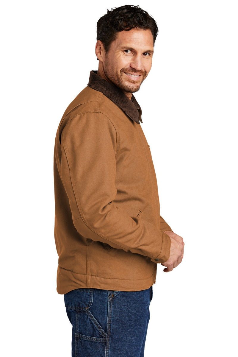 Carhartt Duck Detroit Jacket CT103828 Carhartt Brown