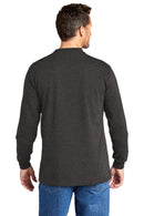 Carhartt Long Sleeve Henley T-Shirt CTK128 | Navy