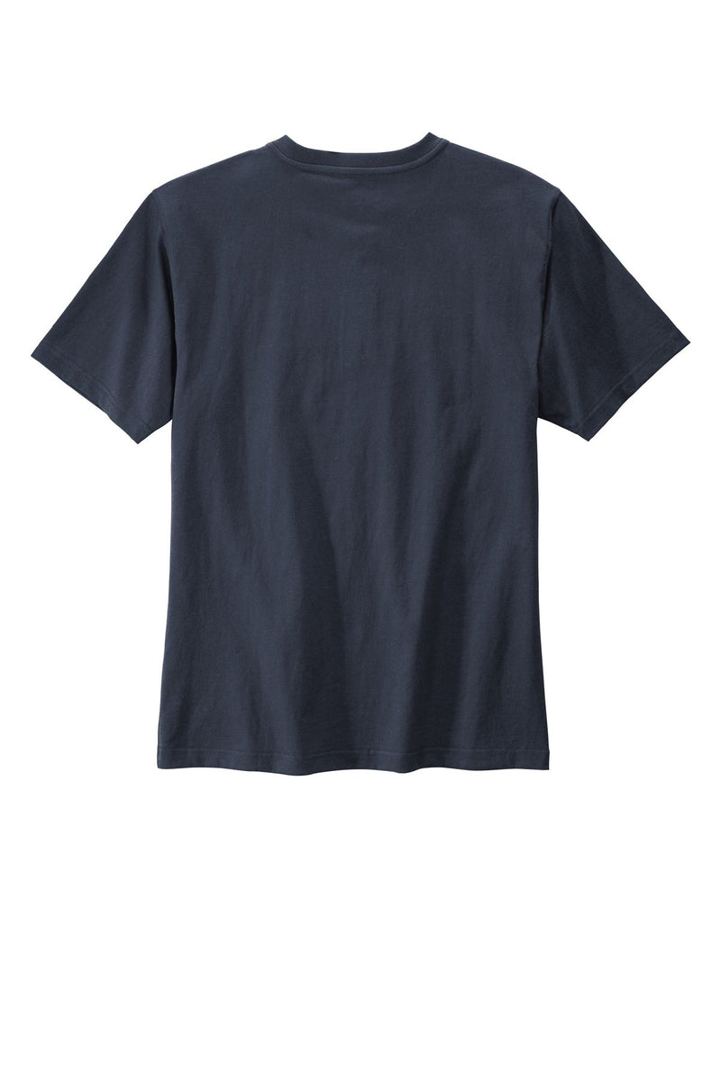 Carhartt Short Sleeve Henley T-Shirt CTK84 | Navy