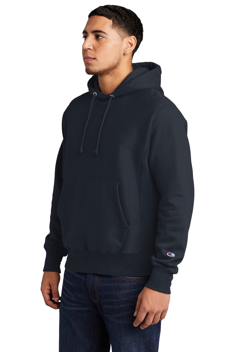 Champion Reverse Weave Garment-Dyed Hooded Sweatshirt. GDS101