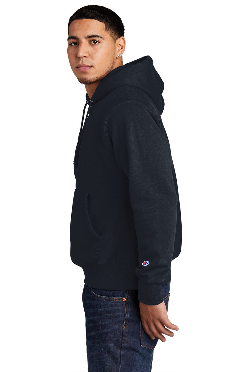 Champion Reverse Weave Garment-Dyed Hooded Sweatshirt. GDS101