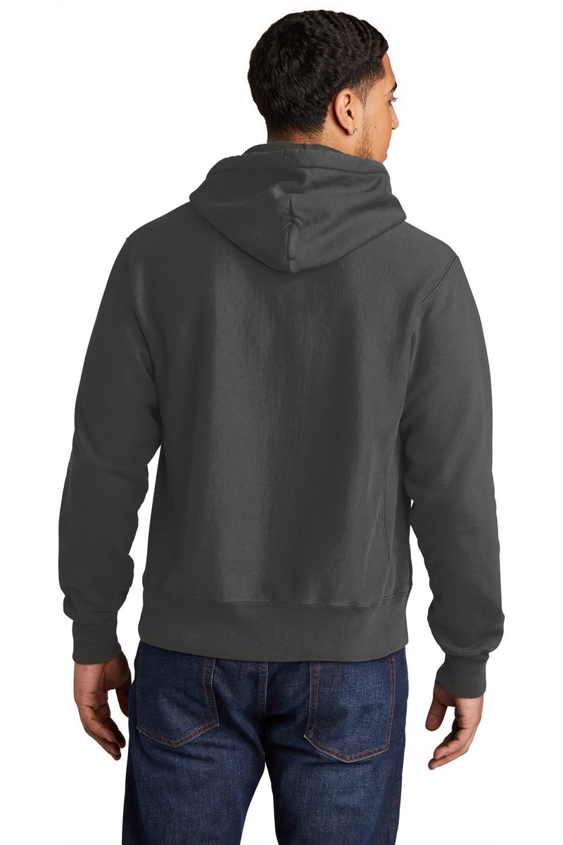 Champion Reverse Weave Garment-Dyed Hooded Sweatshirt. GDS101