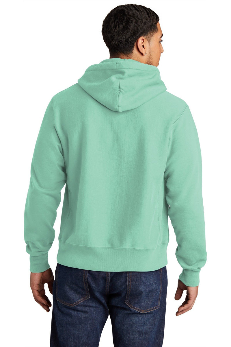 Champion Reverse Weave Garment-Dyed Hooded Sweatshirt. GDS101