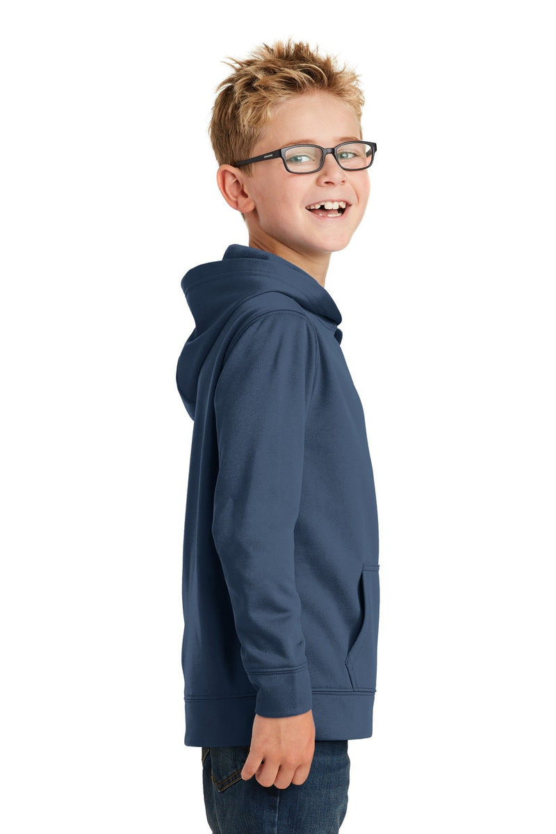 Port & Company Youth Performance Fleece Pullover Hooded Sweatshirt. PC590YH