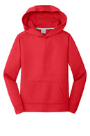 Port & Company Youth Performance Fleece Pullover Hooded Sweatshirt. PC590YH