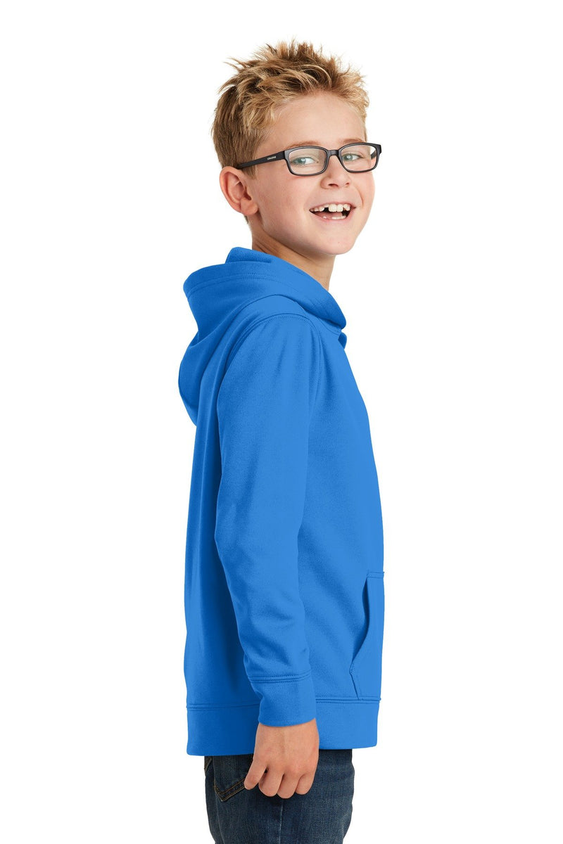 Port & Company Youth Performance Fleece Pullover Hooded Sweatshirt. PC590YH