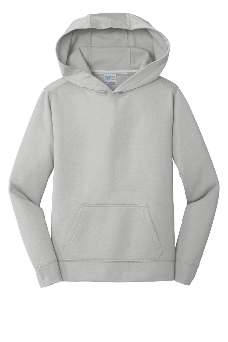 Port & Company Youth Performance Fleece Pullover Hooded Sweatshirt. PC590YH