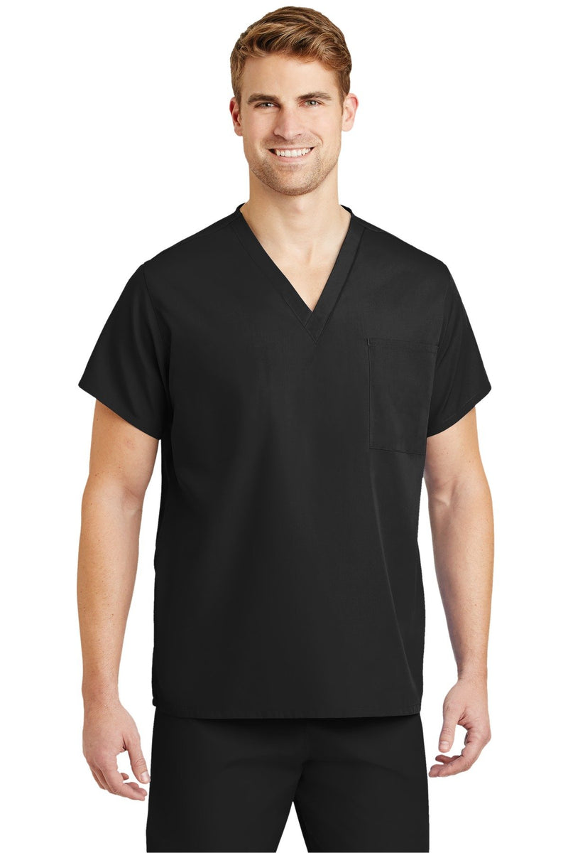 Unisex V-neck Scrub Top SCRUBTOP