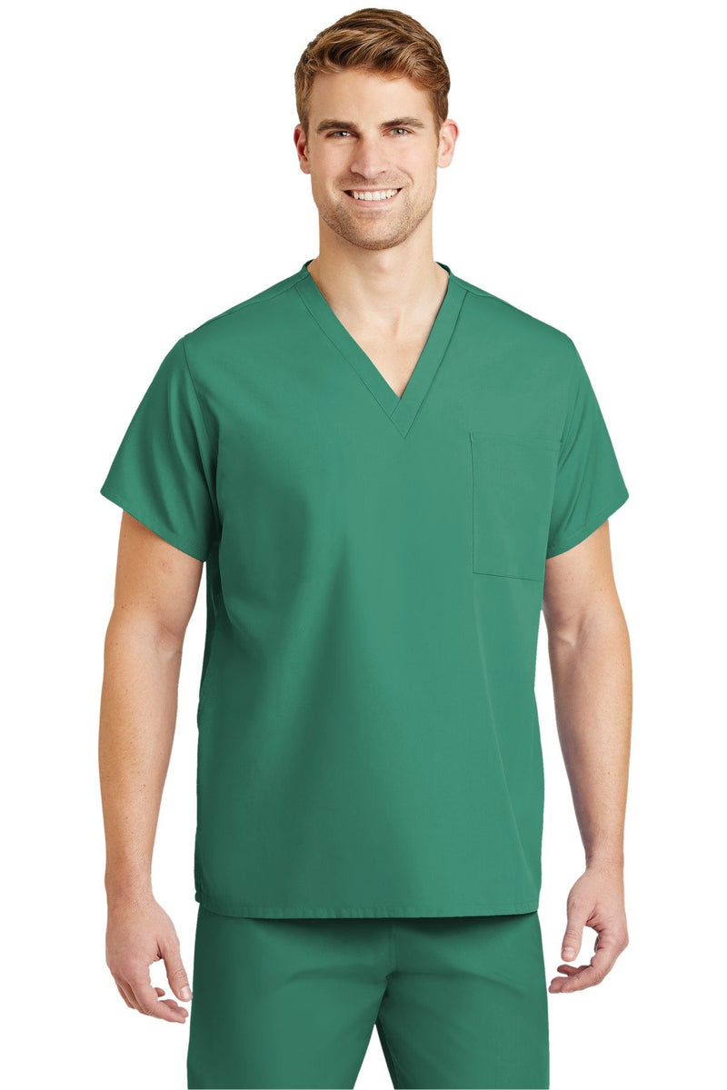 Unisex V-neck Scrub Top SCRUBTOP