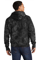 Champion Reverse Weave Scrunch-Dye Tie-Dye Hooded Sweatshirt. TDS101 | Black