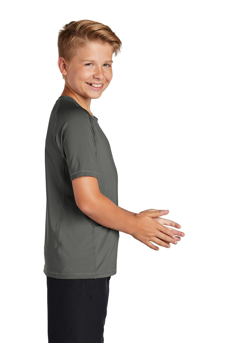 Sport-Tek Youth Rashguard Tee. YST470