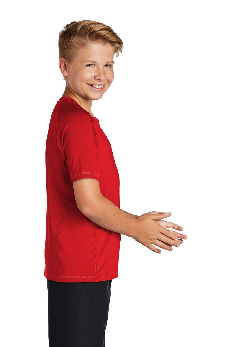 Sport-Tek Youth Rashguard Tee. YST470