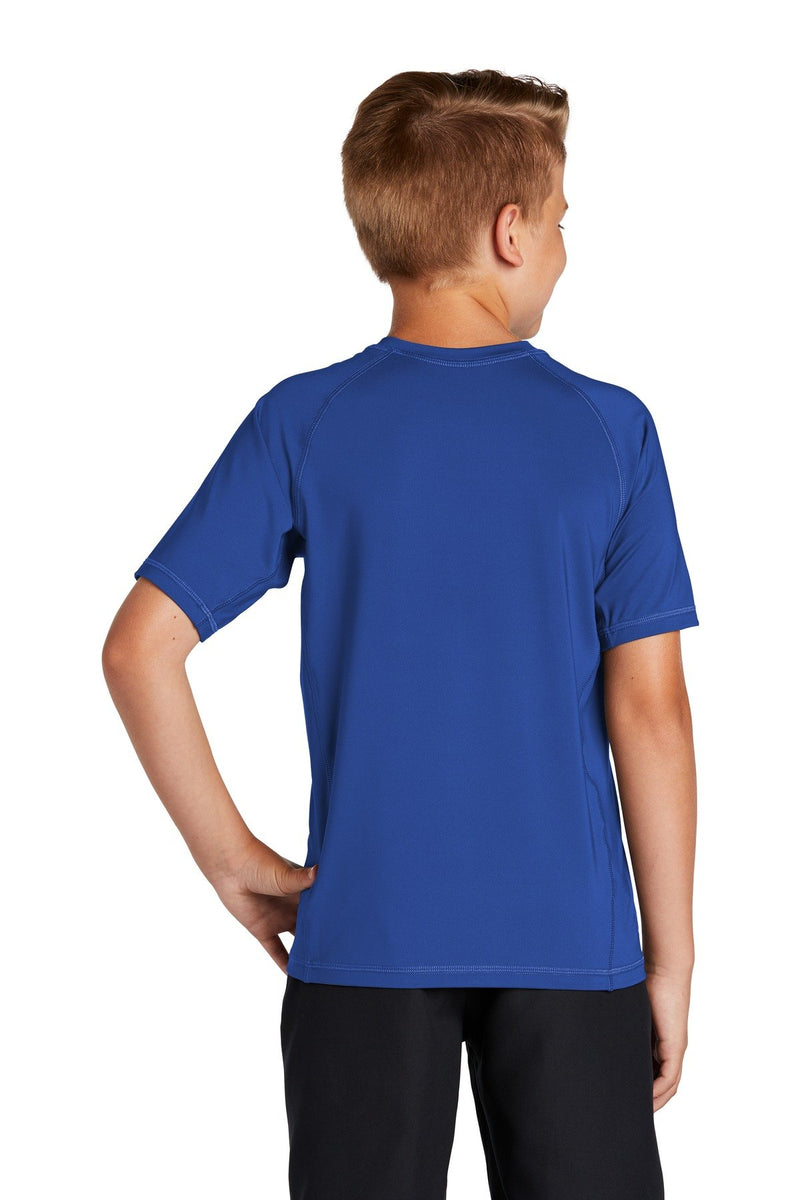 Sport-Tek Youth Rashguard Tee. YST470